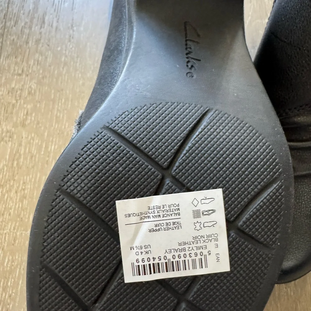 Clark’s Emily 2 Braley Black Ankle Boots